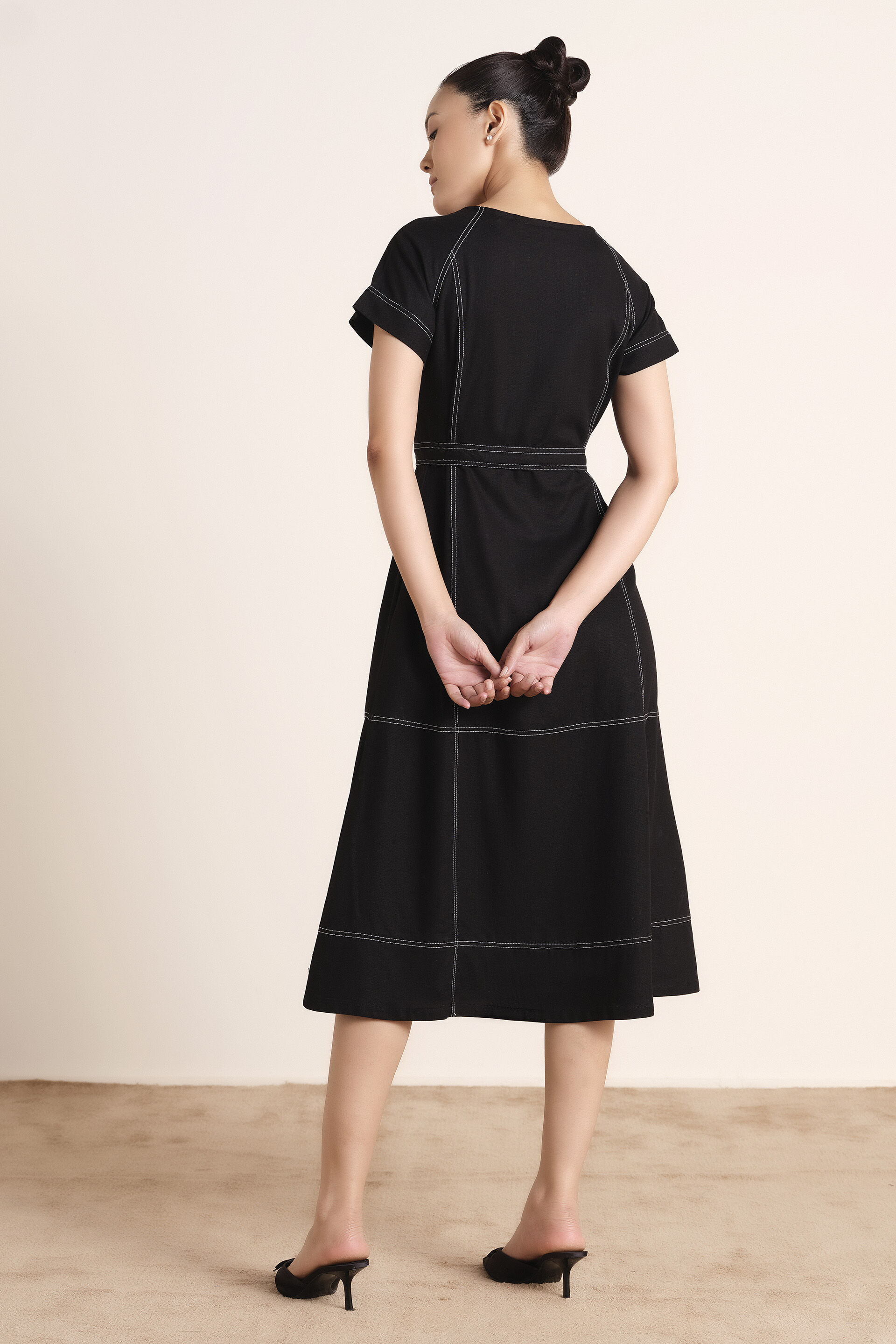 The Classic Black Dress, Black, image 6